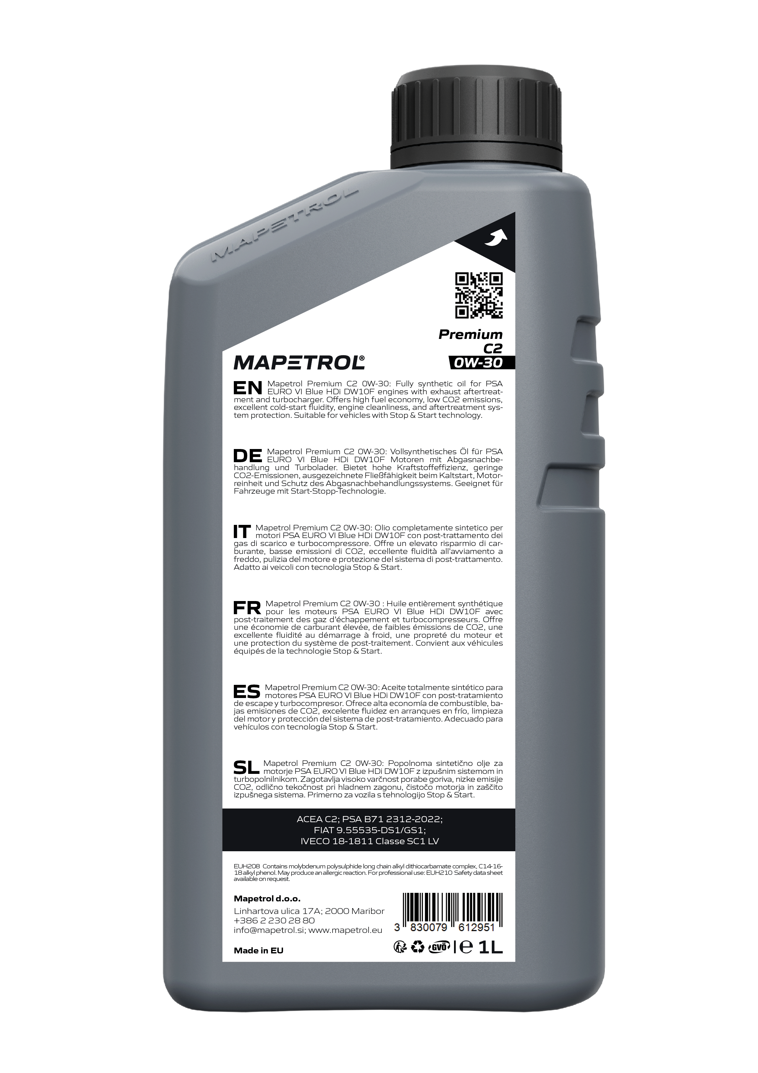 MAPETROL PREMIUMC2 0W-30