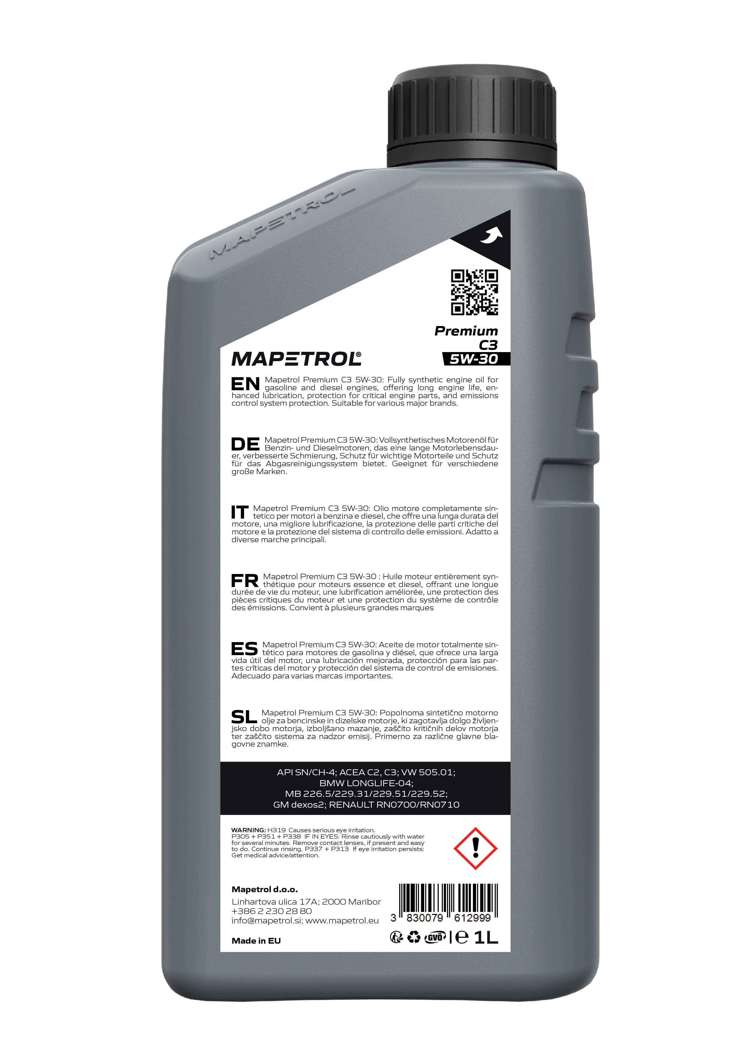 MAPETROL PREMIUMC3 5W-30