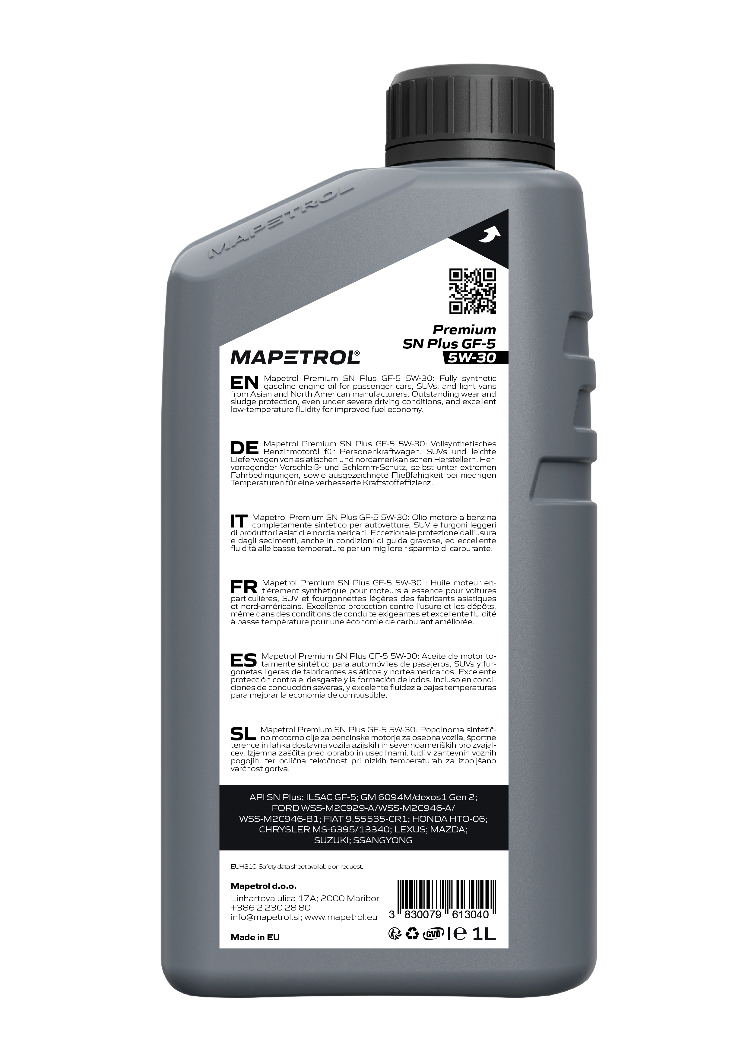 MAPETROL PREMIUMSN PLUS GF-5 5W-30