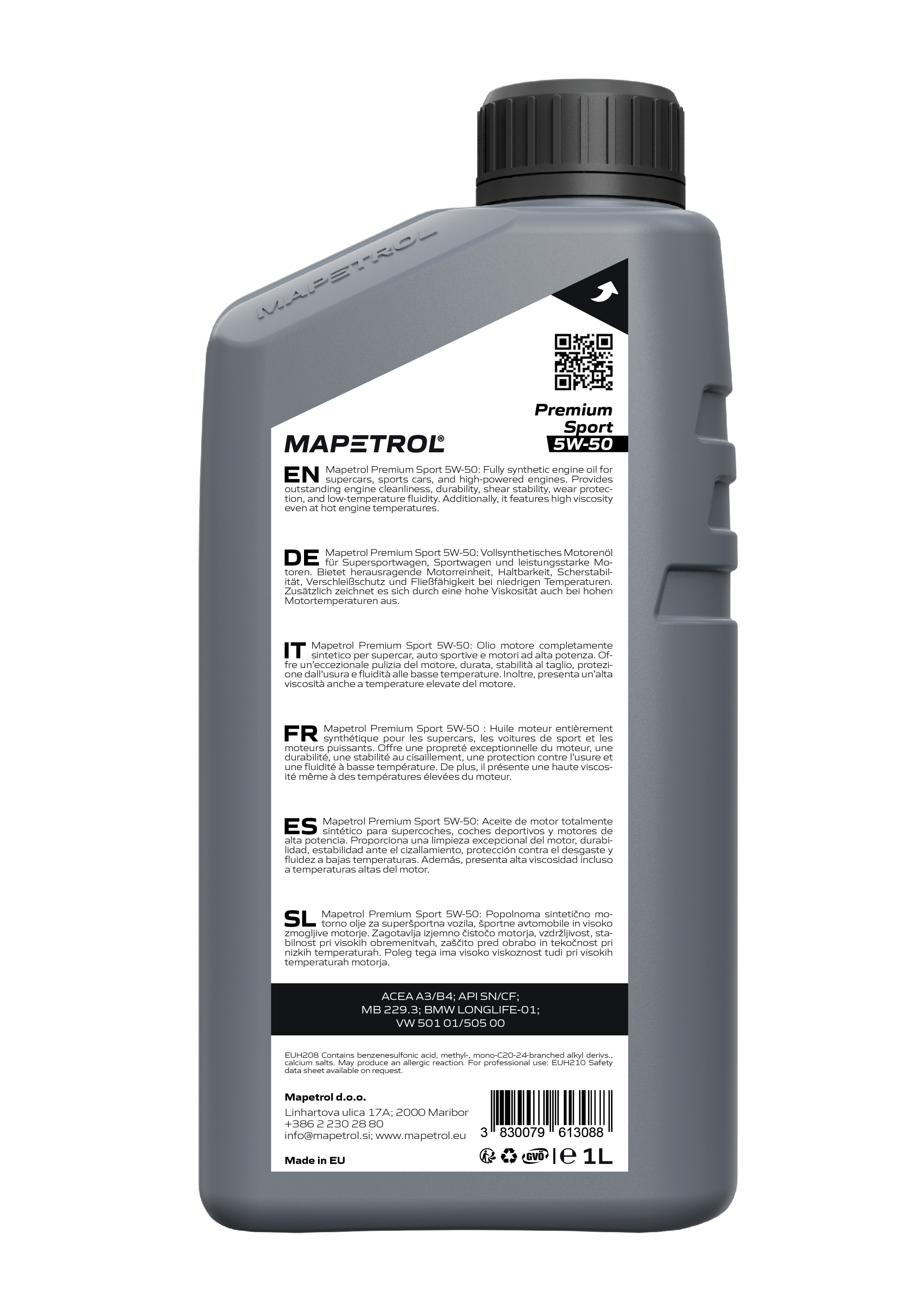 MAPETROL PREMIUMSPORT 5W-50