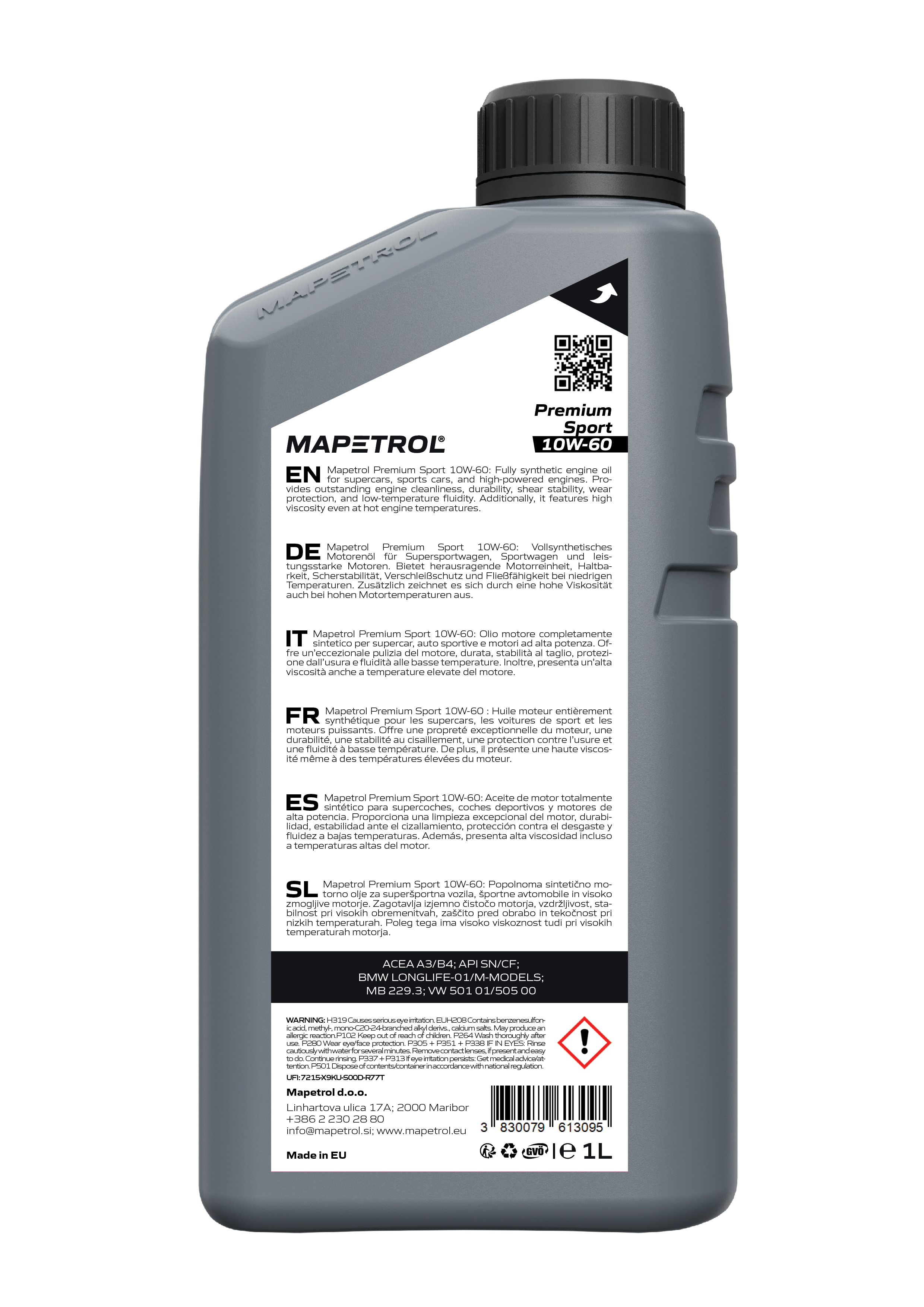 MAPETROL PREMIUMSPORT 10W-60