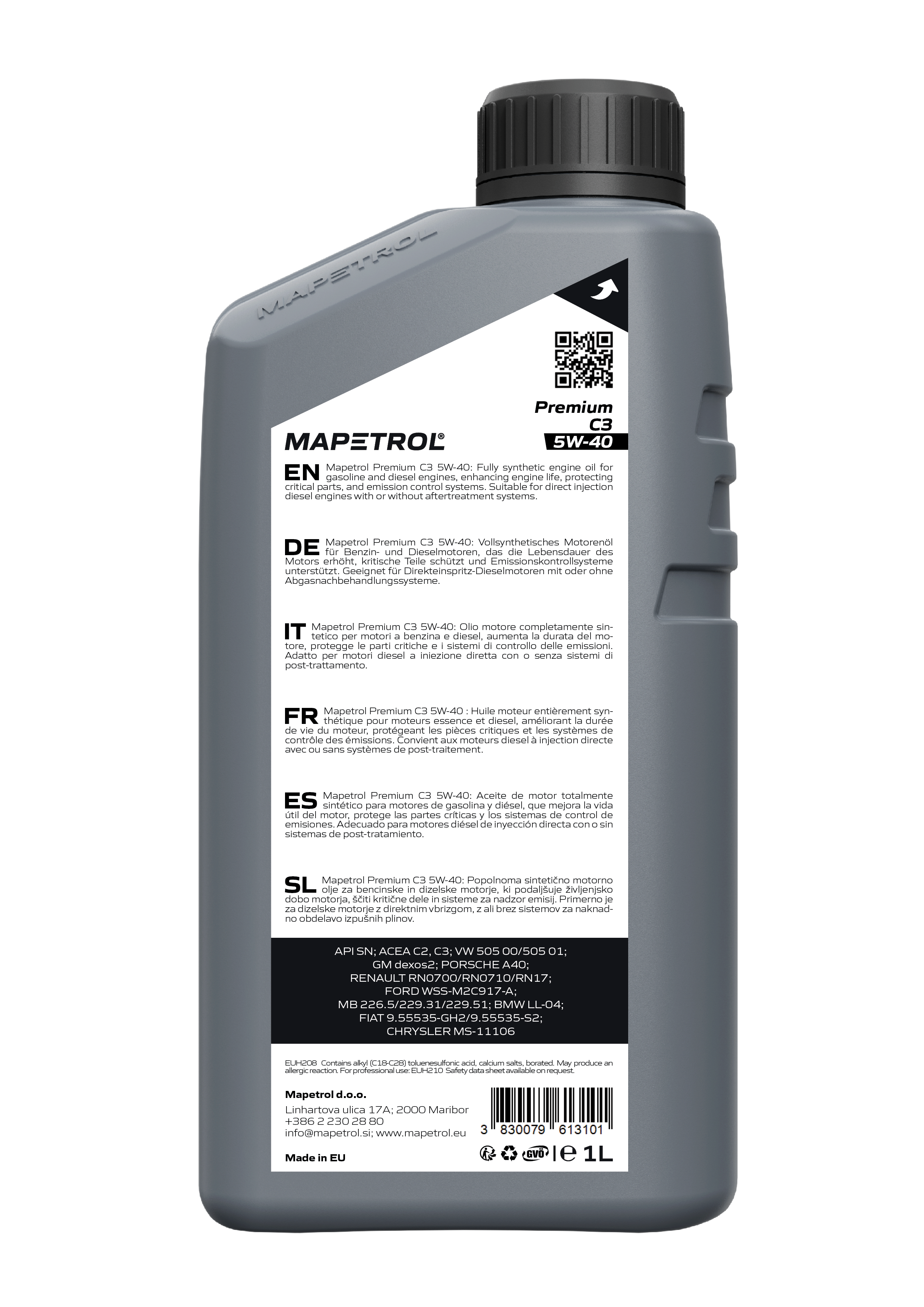 MAPETROL PREMIUMC3 5W-40