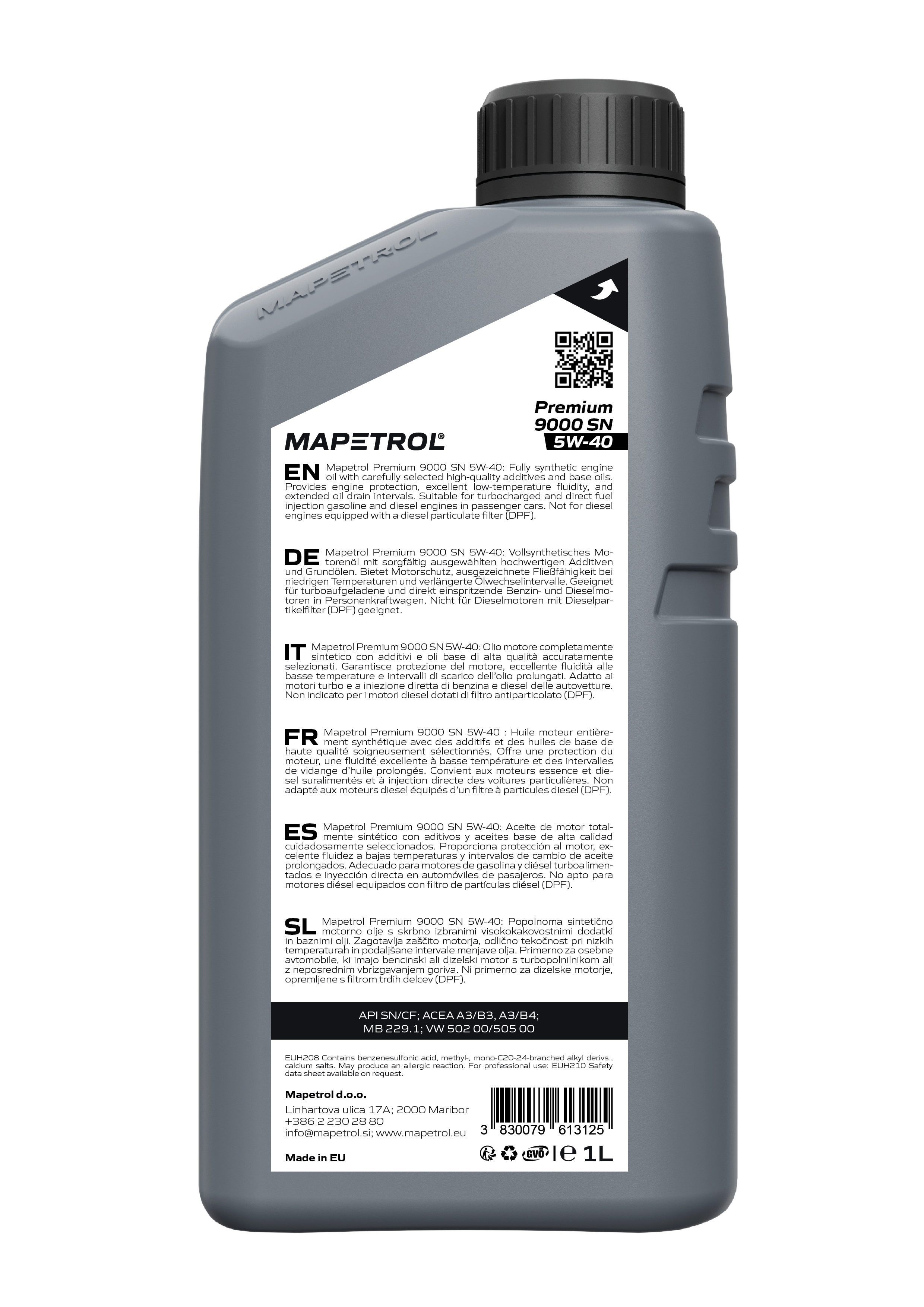 MAPETROL PREMIUM9000 SN 5W-40