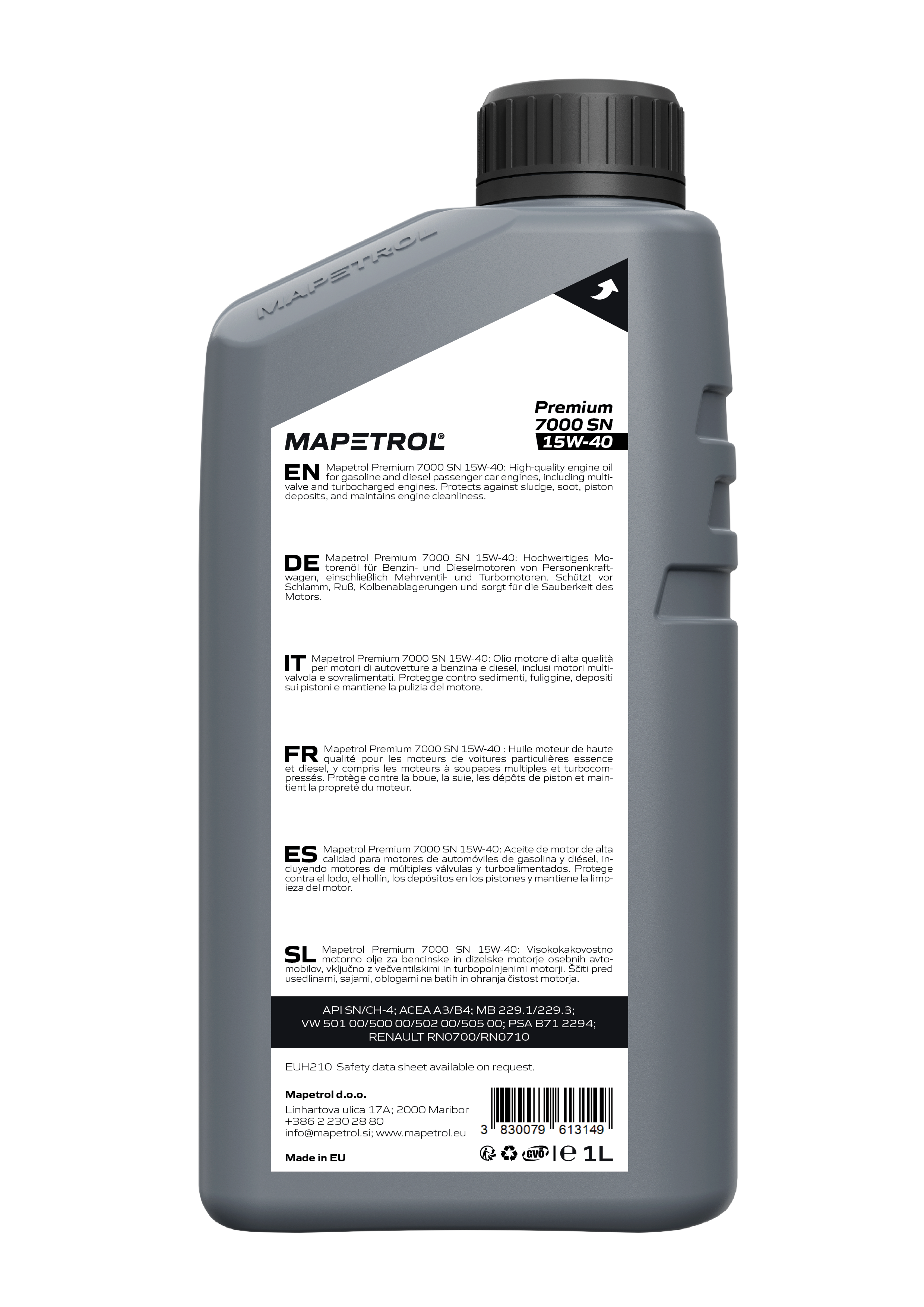 MAPETROL PREMIUM7000 SN 15W-40