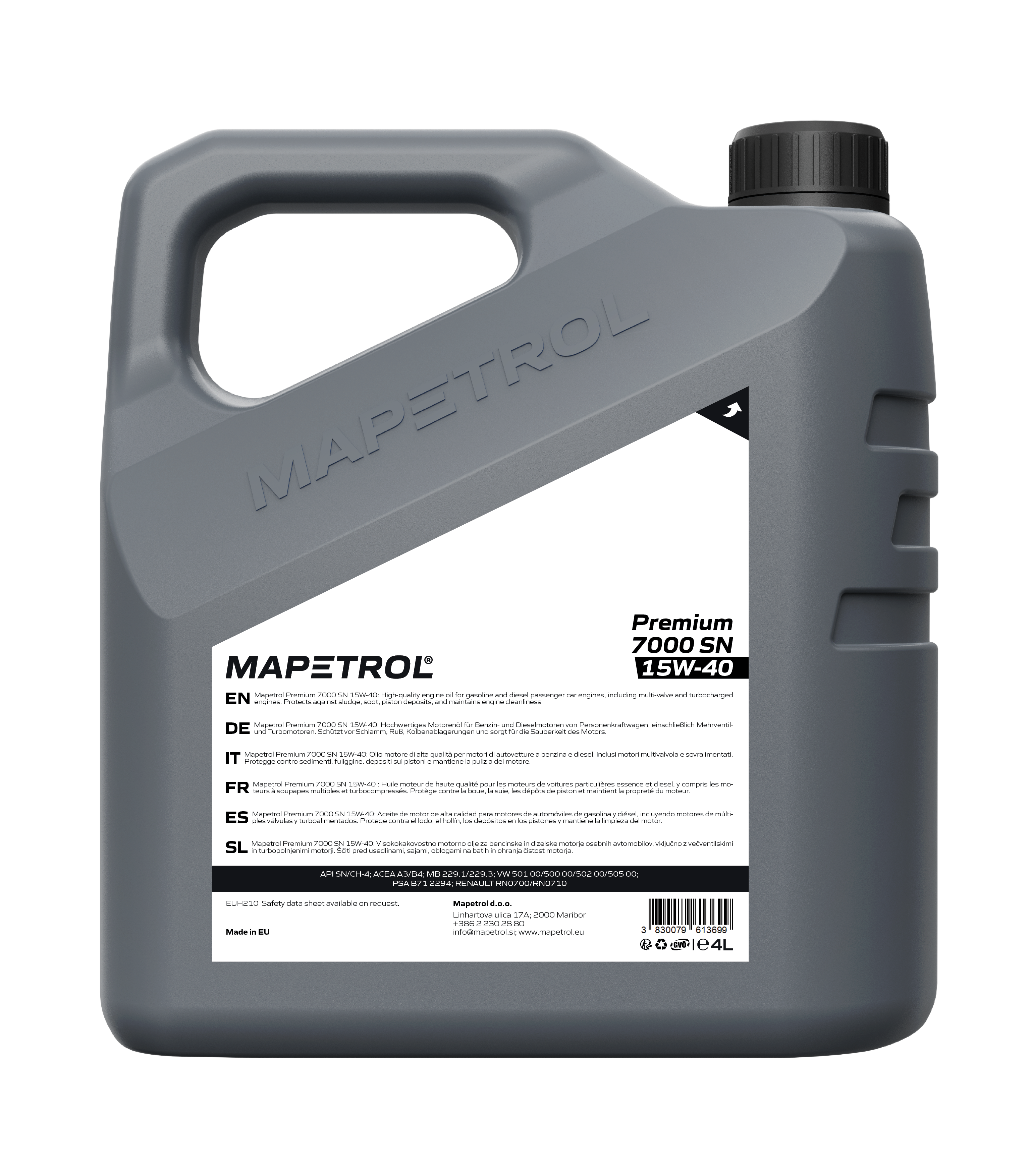 MAPETROL PREMIUM7000 SN 15W-40